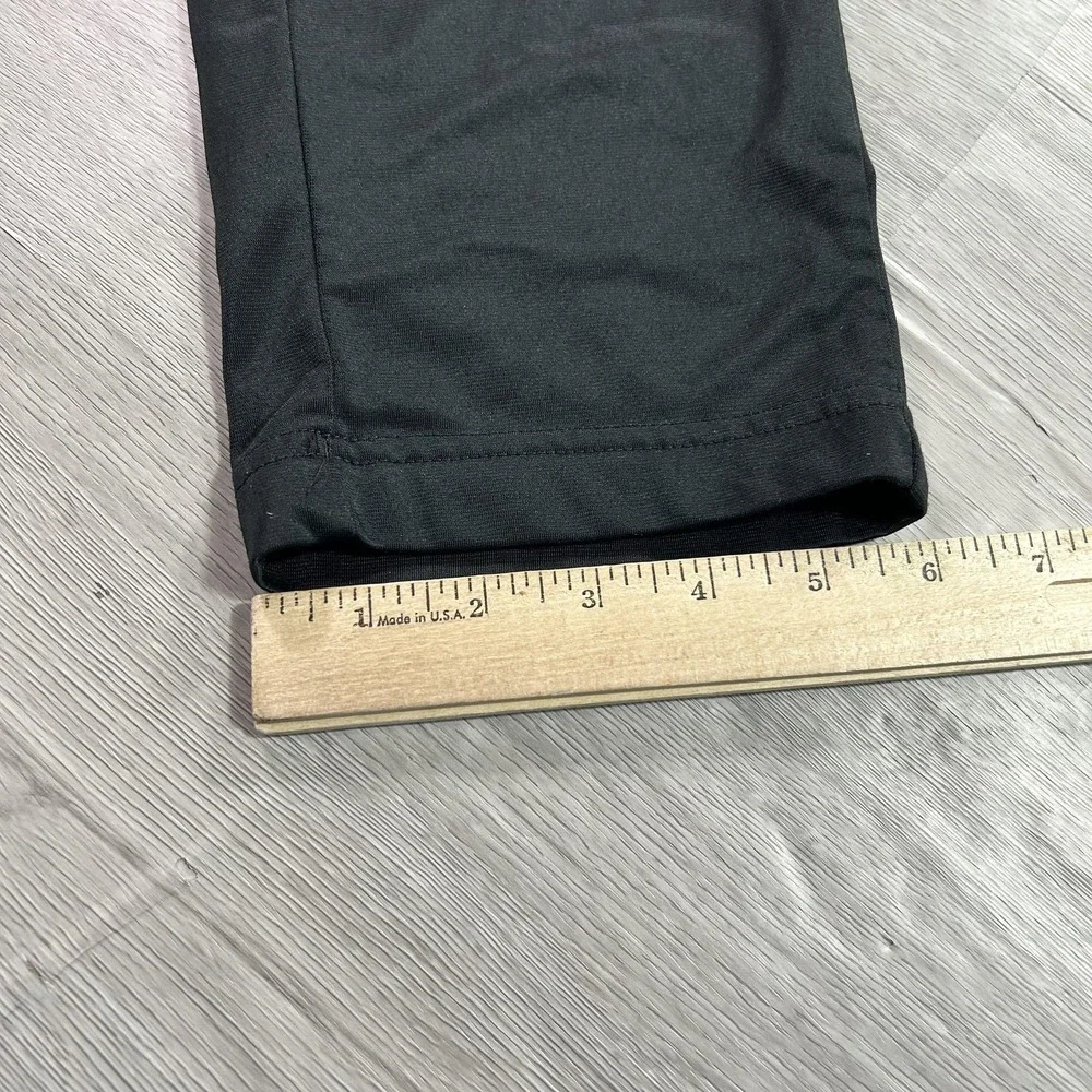 Adidas Track Pants Mens Medium Black Woven Elastic Waist Athletic Gym DV2470‎